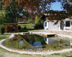 Schwimmteich Wallern OÖ © Luger